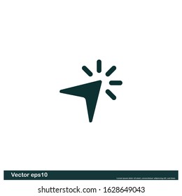 Arrow icon design element company logo template