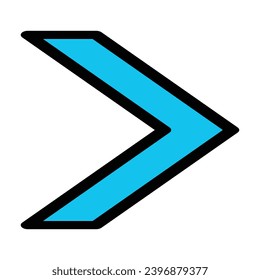 Diseño de icono de flecha, diseño de ilustración