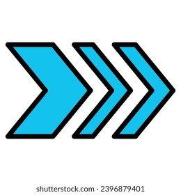 Arrow icon design, illustration design
