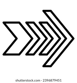 Entwurf von Pfeilsymbolen, Illustrationsdesign