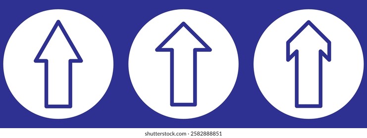 arrow up icon design illustration