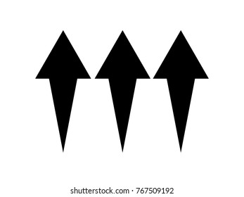 Arrow Icon design isolated background