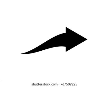 Arrow Icon design isolated background