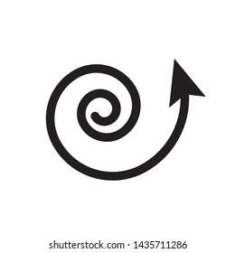 arrow icon for design logo or web