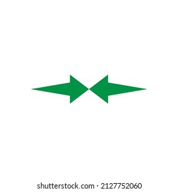 Arrow icon design template vector isolated illustration