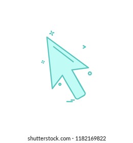 Up arrow icon design vector