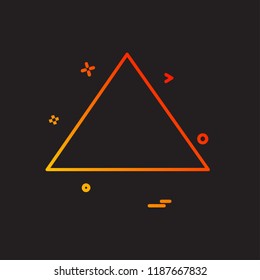 Up arrow icon design vector