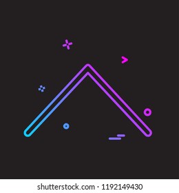 Arrow icon design vector