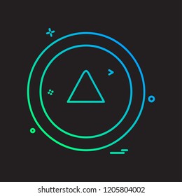 Arrow icon design vector