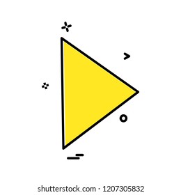 Arrow icon design vector