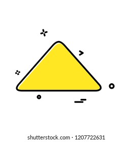 Up arrow icon design vector