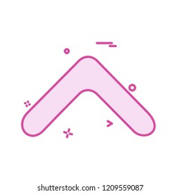 Up arrow icon design vector
