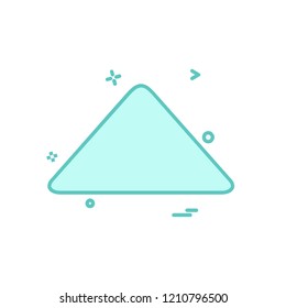 Up arrow icon design vector