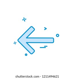 Arrow icon design vector