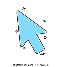 Up arrow icon design vector