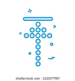 Up arrow icon design vector