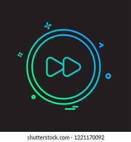 Arrow icon design vector