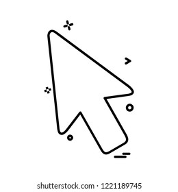 Up arrow icon design vector