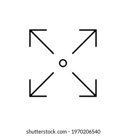 Arrow icon design vector graphics
