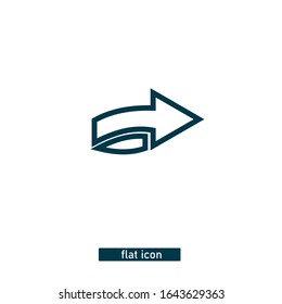 arrow icon design vector illustration