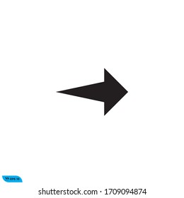 icono de flecha ilustración vectorial