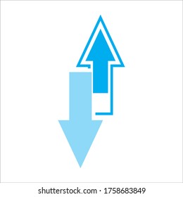 arrow icon design vector illustration