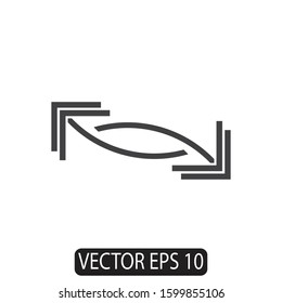 Arrow Icon Design Vector Template