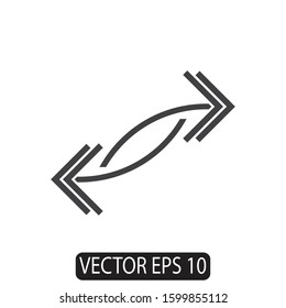 Arrow Icon Design Vector Template