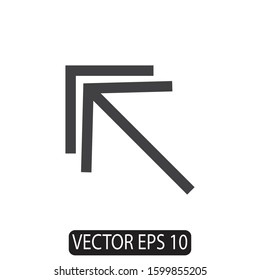 Arrow Icon Design Vector Template