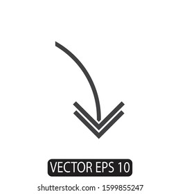 Arrow Icon Design Vector Template