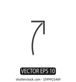 Arrow Icon Design Vector Template