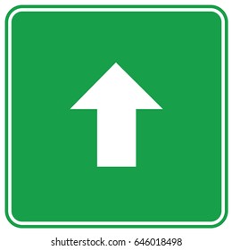 Arrow up icon design,clean vector