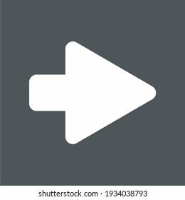 Arrow icon direction quality vector illustration cut