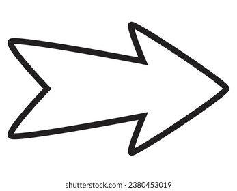 arrow icon, direction sign, navigation symbol, growth sign in business