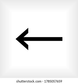 Arrow Icon. Direction Symbol - Vector.