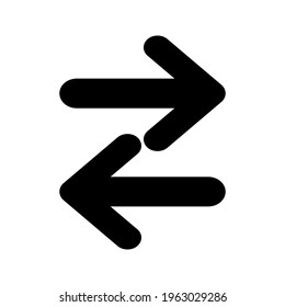 arrow icon. directions and for the web.