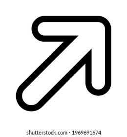 arrow icon. directions and for the web.