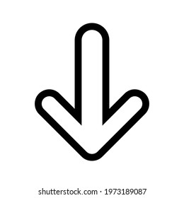 arrow icon. directions and for the web.
