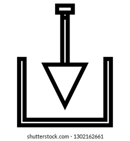 arrow icon down