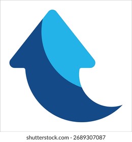 Elemento De Ícone De Seta Para Cima Para Design