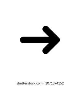 arrow icon. Element of minimalistic icon for mobile concept and web apps. Signs and symbols collection icon for websites, web design, mobile app on white background
