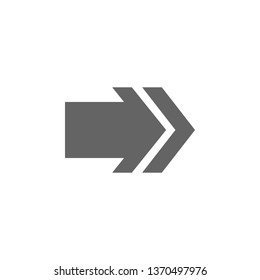 Arrow icon. Element arrow icon. Premium quality graphic design icon. Signs and symbols collection icon for websites, web design, mobile app