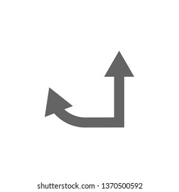 Arrow icon. Element arrow icon. Premium quality graphic design icon. Signs and symbols collection icon for websites, web design, mobile app