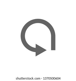 Arrow icon. Element arrow icon. Premium quality graphic design icon. Signs and symbols collection icon for websites, web design, mobile app