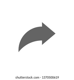 Arrow icon. Element arrow icon. Premium quality graphic design icon. Signs and symbols collection icon for websites, web design, mobile app
