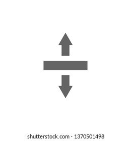 Arrow icon. Element arrow icon. Premium quality graphic design icon. Signs and symbols collection icon for websites, web design, mobile app