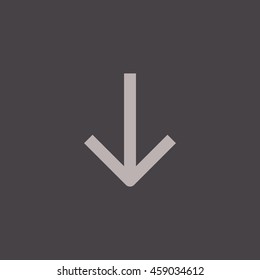  arrow icon Flat. 