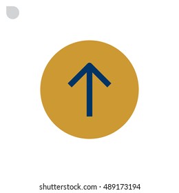  arrow icon Flat. 