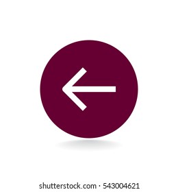  arrow icon Flat. 