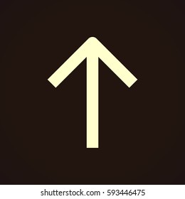  arrow icon Flat. 